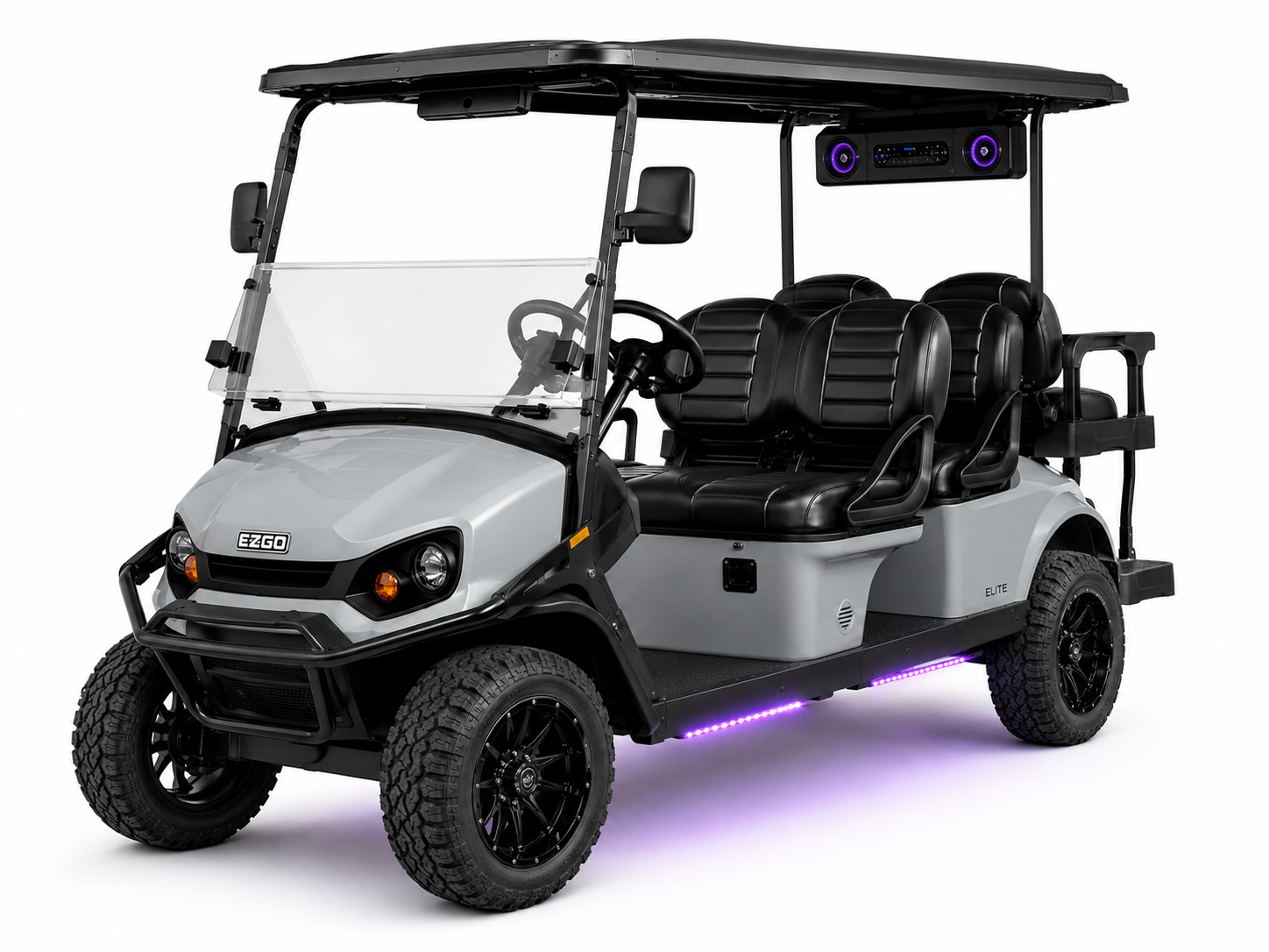 Golf Cart 6 Seater Gray