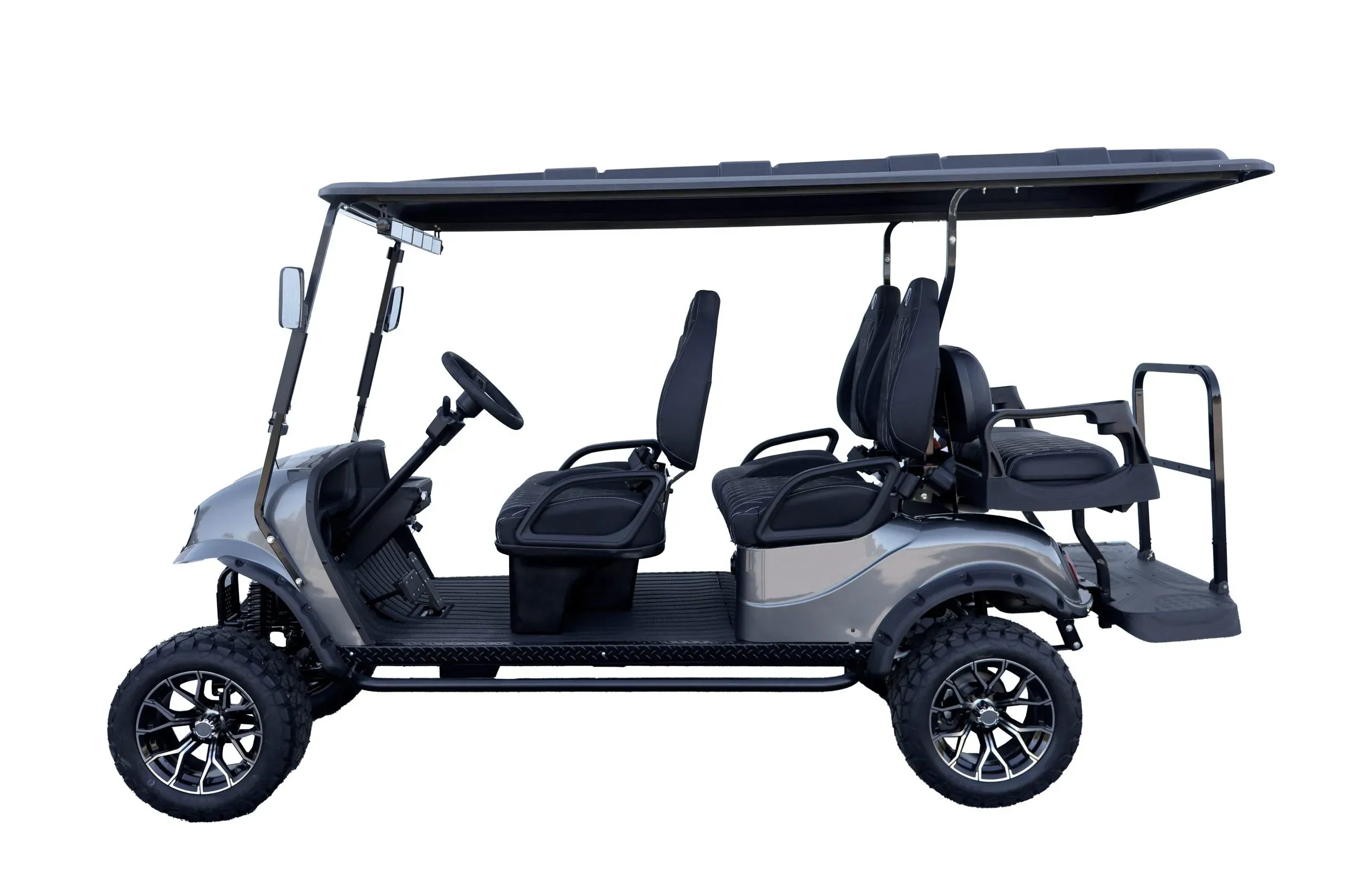 Golf Cart 6 Seater Gray